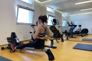 Palestra attrezzata
